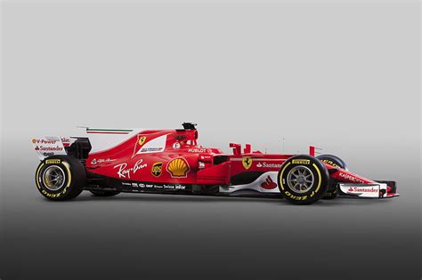 2017 Ferrari SF 70H Formula 1 Open Top Race Car Turbo V6 HD