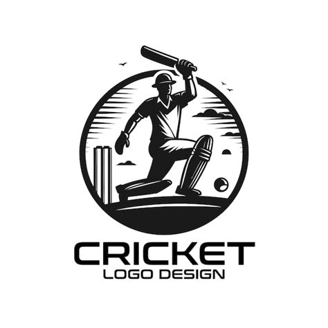 Premium Vector Cricket Vector Logo Design