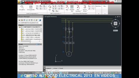 CURSO AUTOCAD ELECTRICAL ESPAÑOL 2013 NIVEL 2 curso autocad electrical