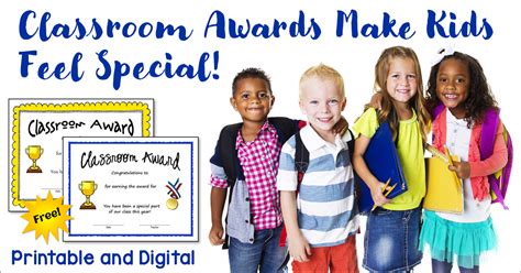 Classroom Awards Make Students Feel Special!