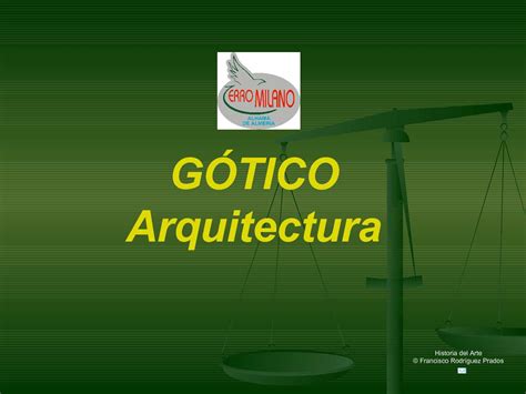 Calam O Arquitectura G Tica Ppt