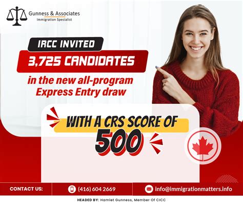 Ircc Invited 3 725 Candidates In The New All Program Express Entry Draw 268 Immigration