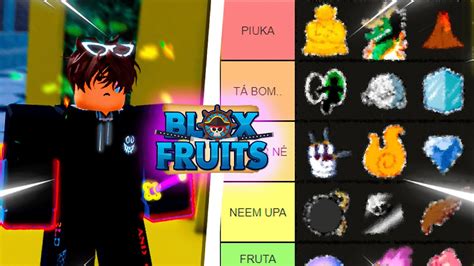 Fiz A Melhor Tier List De Frutas Para O Update No Blox Fruits