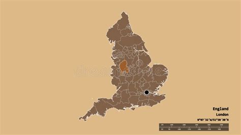 Location Of Staffordshire Administrative County Of England Pattern