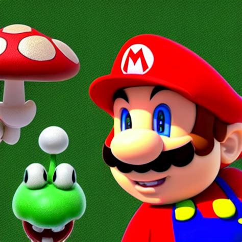 Prompthunt Hyper Realistic Super Mario Character With Realistic