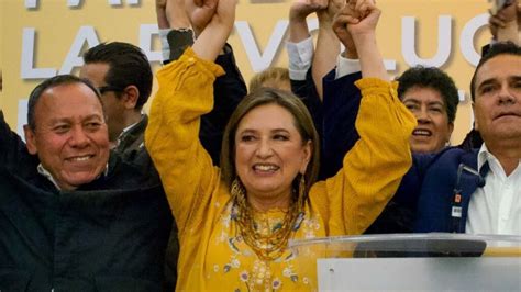 Frente Amplio Por México Hace Oficial Que Xóchitl Gálvez Será Su