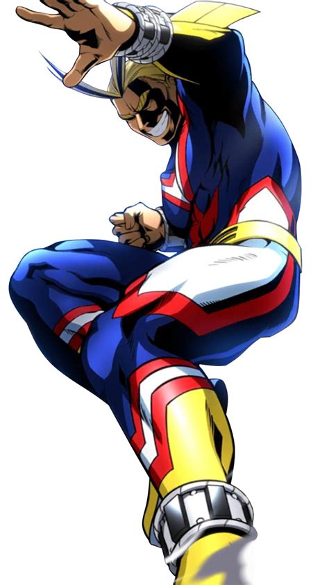 All Might Render 4 By Techno3456 On Deviantart