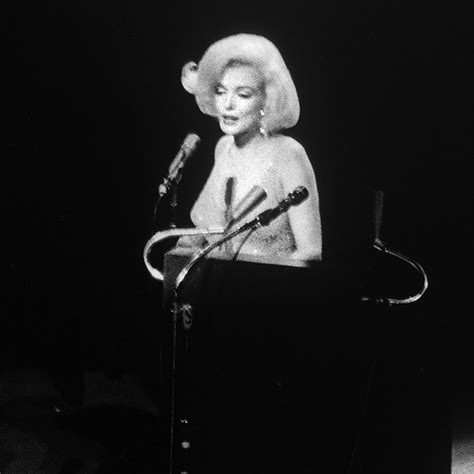 Marilyn Monroe Sings Happy Birthday” To Jfk At New Yorks Birthday