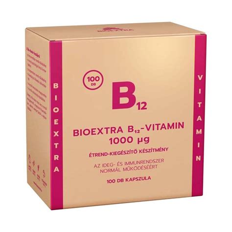 Bioextra B12 Vitamin 1000 Mcg Kapszula Pingvin Patika