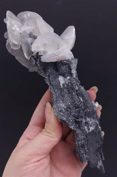 Natural Grey Calcite Crystal Mineral Specimen Natural Healing