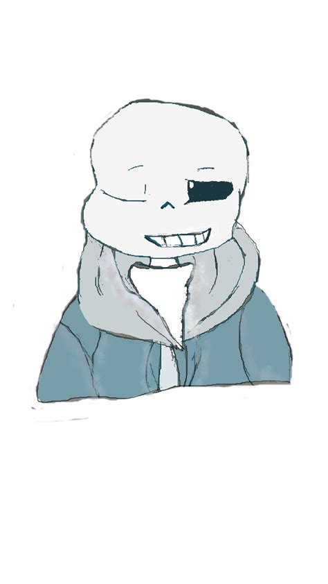 Sans Fan Art Drawn By Lapis The Wolf By Lapisthewolf On Deviantart