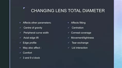 Fitting Spherical Rigid Gas Permeable Contact Lens Ppt