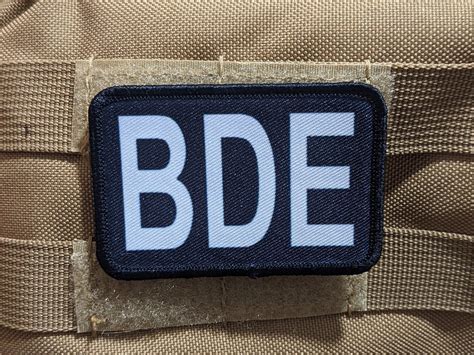 Big Dick Energy BDE Meme 2x3 Morale Patch With Hook and Loop Backing Removable - Etsy