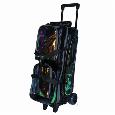 Epic Ball Triple Luminous Black Bowling Bag Epic Bowling Products