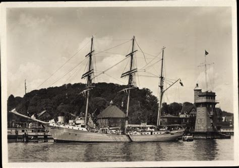 Ansichtskarte Postkarte Segelschiff Schulschiff Niobe Akpool De