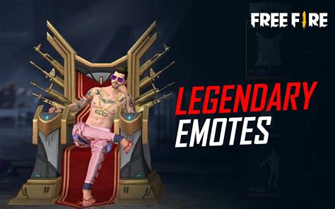 Best Legendary Emotes In Free Fire After The Ob Update