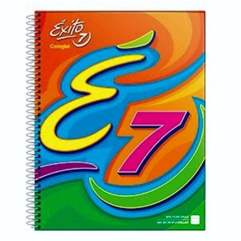 Cuaderno 21x27 Éxito 60 Hojas Rayadas Fantasía con Espiral