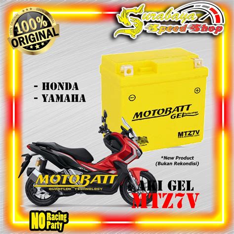 Jual Aki Motor Gel Kering Motobatt Honda Adv Pcx Aerox Lexi