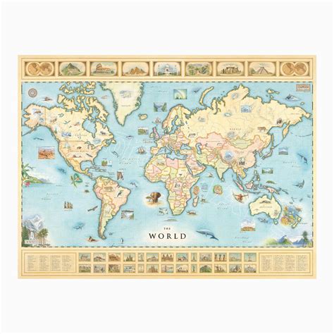 The World 1000 Piece Jigsaw Puzzle Xplorer Maps – PuzzleMerchant