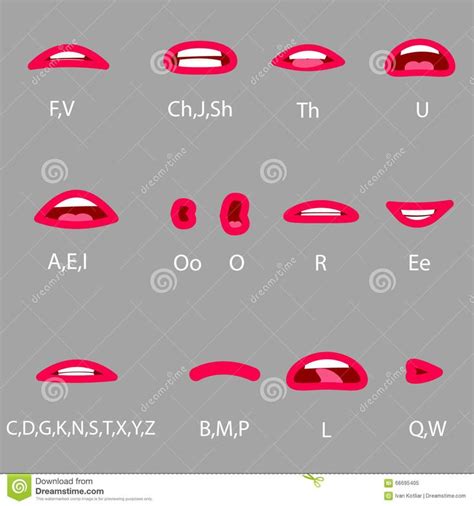 Shape Of Mouth When Pronouncing O Clipart Clipground