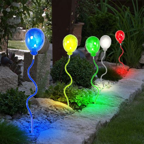 Lampada Solare Luce Per Esterni Da Giardino Led Palloncino Decorazione