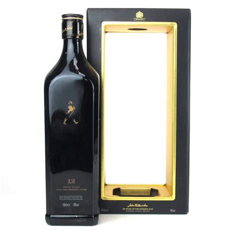 Johnnie Walker 12 Year Old Black Label Anniversary Edition Whisky