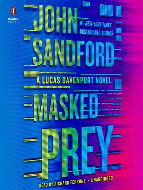 Masked Prey By John Sandford Audio Books John Sandford Novels