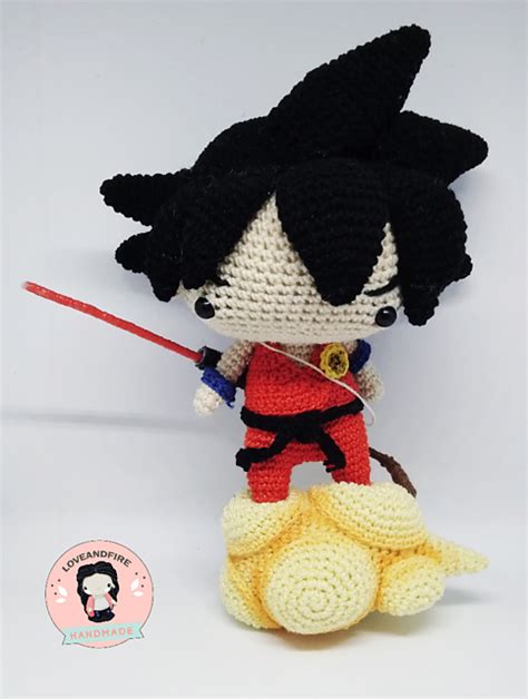 Ravelry: Goku amigurumi pattern by Lorena Flores (Loveandfire)