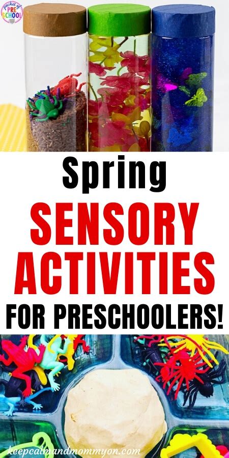 Spring Sensory Activities For Preschoolers And Toddlers Keep Calm And