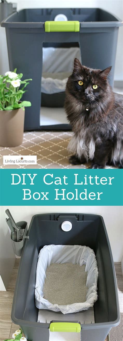 Diy Hidden Kitty Litter Box Ideas Cat Diy Cat Litter Box Diy Litter Box