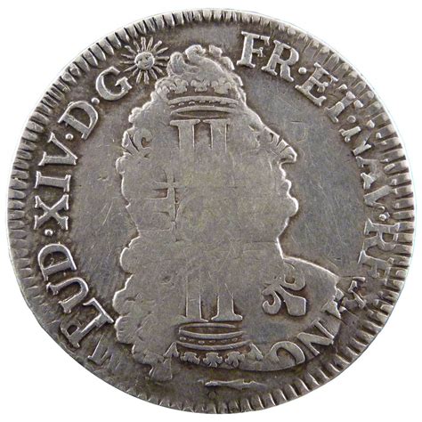 Louis Xiv Cu Aux Palmes Tb Ecu De Euros