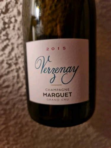 Marguet Champagne Grand Cru Verzenay Vivino