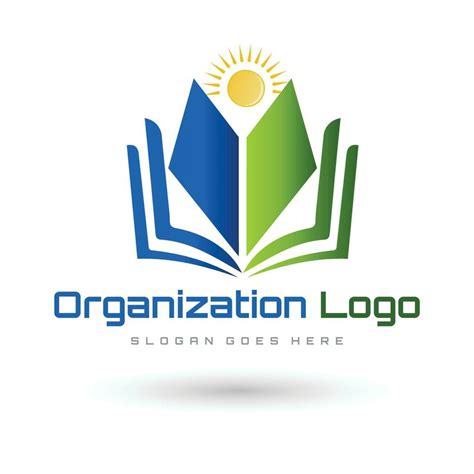 Organization Education Logo design Vector 23327300 Vector Art at Vecteezy