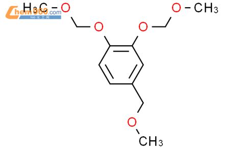 150092 88 9 Benzene 1 2 bis methoxymethoxy 4 methoxymethyl 化学式结构式