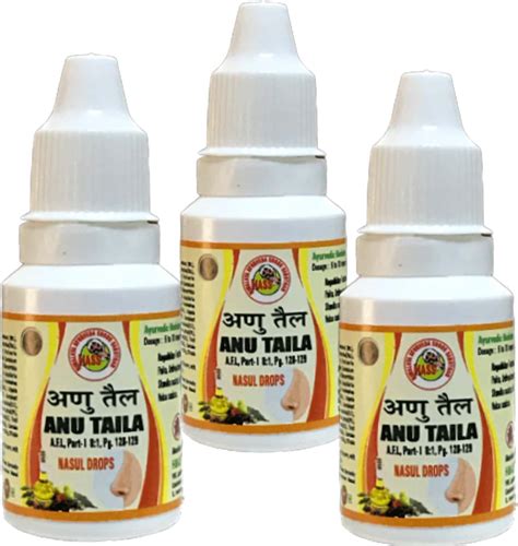 Buy Hass Anu Taila Oil Tel Thailam 15 Ml Each X 6 With Nasal Drop