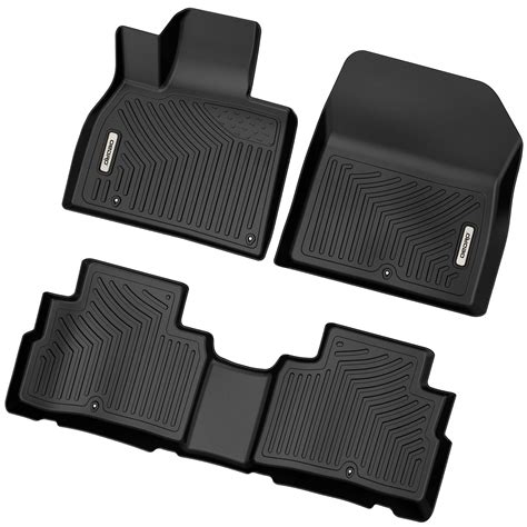 Michelin 4 Piece All Weather Floor Mat Set Black