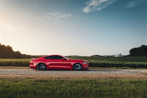 Ford Mustang GT - Red on Behance