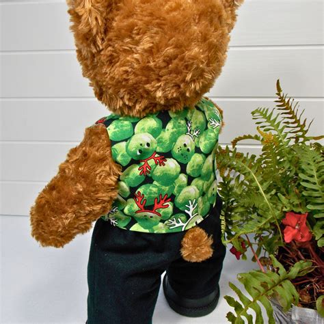 Teddy Bear Waistcoat Sewing Pattern Teddy Bear Clothes Sewing Patterns