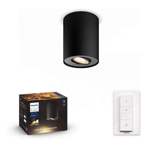 Philips 56330 30 P6 Plafoniera LED Dimmerabile Hue PILLAR 1xGU10 5W