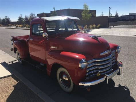 1952 CHEVROLET 5 WINDOW PICK UP For Sale Photos Technical