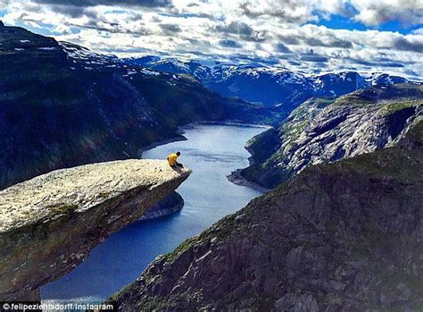 Incredible Photo Of Hiking Heaven Cliffs in Norway - Part-I: Trolltunga ...