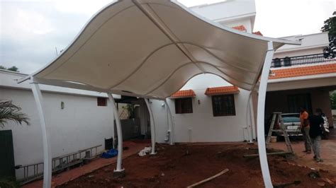 Entrance Canopy Tensile Fabric Structure At Rs 340 Sq Ft Tensile