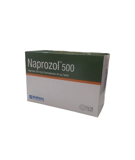 Naprozol 500mg 20mg Tablet Arogga Online Pharmacy