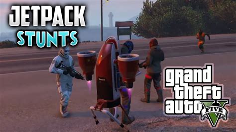 CRAZY STUNTS WITH THE NEW JETPACK! - GTA 5 DOOMSDAY HEIST DLC STUNTS - YouTube