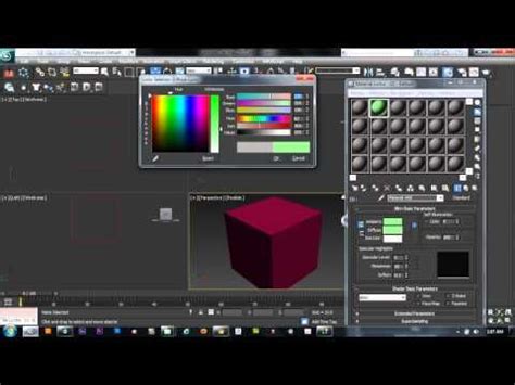 Easy D Max Vray Tutorials Multi Sub Objects Material Youtube