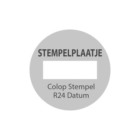 Stempelplaatje Colop Printer R D Colop R D