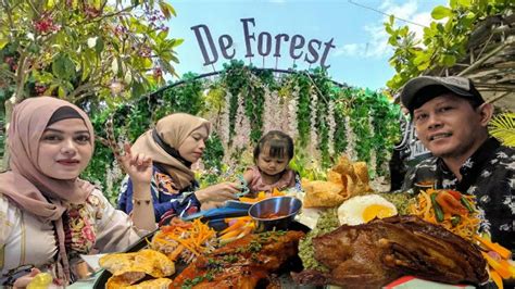 Resto Viral Di Surabaya Serasa Makan Di Hutan Rimba De Forest