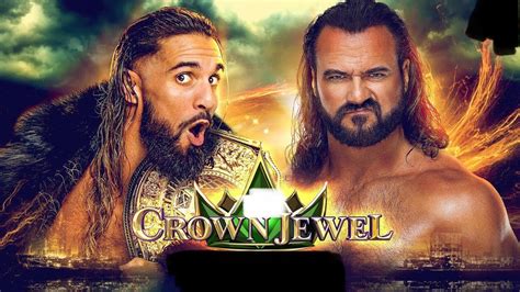 Wwe K Seth Rollins Vs Drew Mcintyre Crown Jewel Predictions