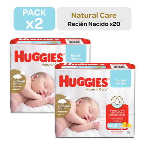 Pa Al Huggies Natural Care Talla Rn Pack Inkafarma