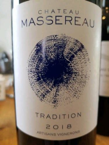 Château Massereau Tradition Vivino